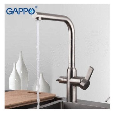 Cмеситель для кухонной мойки Gappo G4399-4 под фильтр