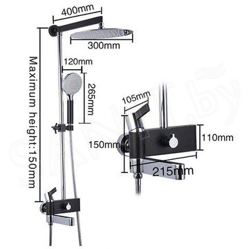 Душевая стойка Gappo G2481