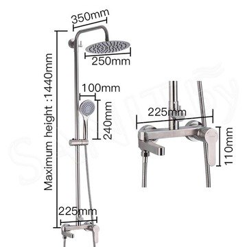 Душевая стойка Gappo G2499-30