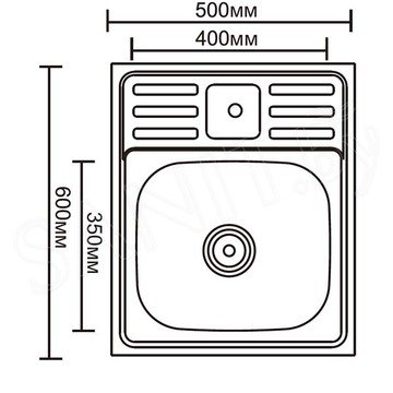 Кухонная мойка Ledeme L75060