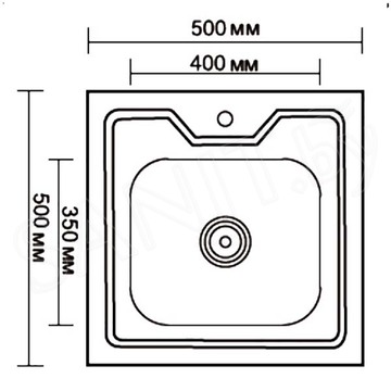 Кухонная мойка Ledeme L95050