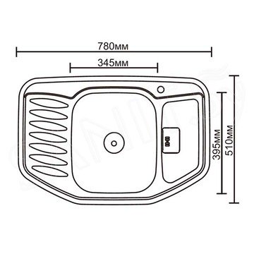 Кухонная мойка Ledeme L97851