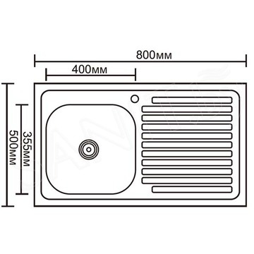 Кухонная мойка Ledeme L98050