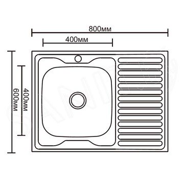 Кухонная мойка Ledeme L98060