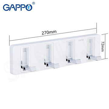 Планка с крючками Gappo G3716-4