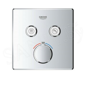 Смеситель встраиваемый Grohe Grohtherm SmartControl	29124000 термостатический