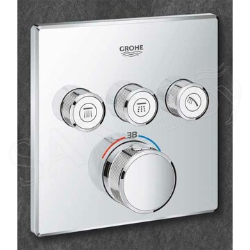 Смеситель встраиваемый Grohe Grohtherm SmartControl	29126000 / 29126DC0 термостатический