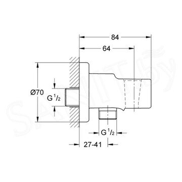 Шланговое подключение Grohe Relexa 28628000