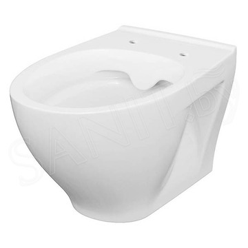 Подвесной унитаз Cersanit Moduo Clean On безободковый с сиденьем Slim Soft Close