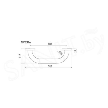 Поручень Deante Vital NIV 041A / NIV 041B / NIV 041C