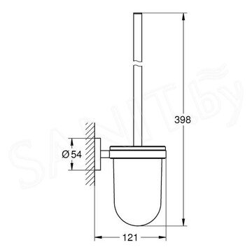 Ершик для унитаза Grohe Essentials 40374001