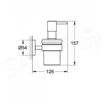 Дозатор для жидкого мыла Grohe Essentials 40448001