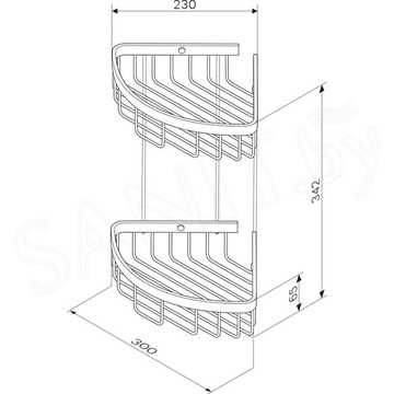 Полка AM.PM Sense L A7452200