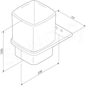 Стакан AM.PM Inspire 2.0 A50A34300