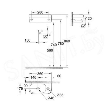 Умывальник Grohe Euro Ceramic 39327000