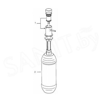 Дозатор для моющих средств Grohe 36194000