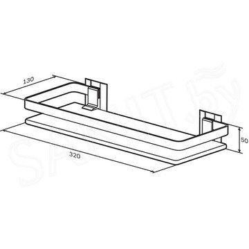 Полка AM.PM Sense L A7455100