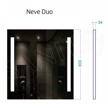 Зеркало Alavann Neve Duo 60 / 70 / 80 / 90 / 100