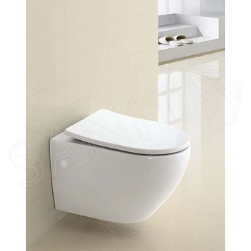 Подвесной унитаз BelBagno Sfera-R BB513CH безободковый