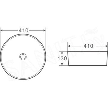 Умывальник BelBagno BB1315-Н301 / BB1315-Н311