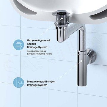 Сифон для умывальника Wellsee Drainage System 182124000