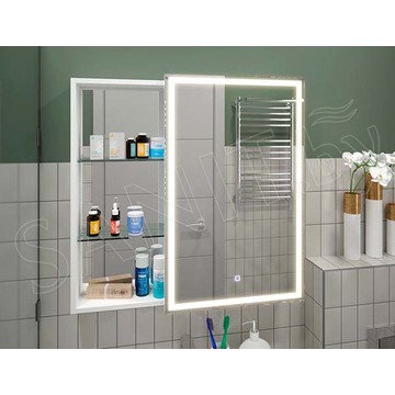 Шкаф-зеркало Континент Aperio LED