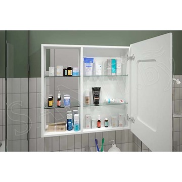 Шкаф-зеркало Континент Aperio LED