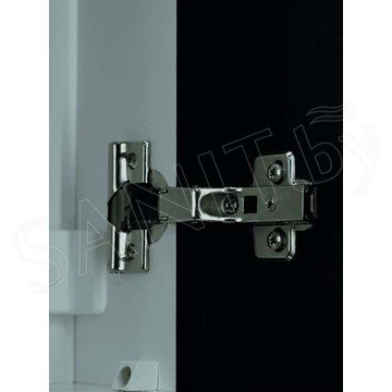 Шкаф-зеркало Континент Elmage Black LED 160