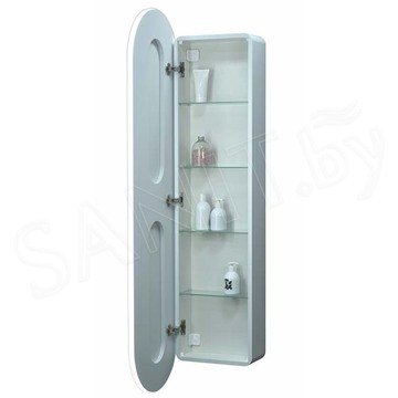 Шкаф-зеркало Континент Elmage White LED 160