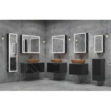 Шкаф-зеркало Континент Mirror Box LED 160