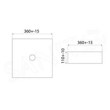 Умывальник Iddis Slide SLIBM01i27