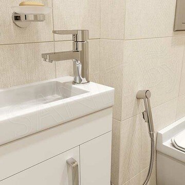 Смеситель для умывальника Iddis Sena SENSB00i08 с гигиеническим душем