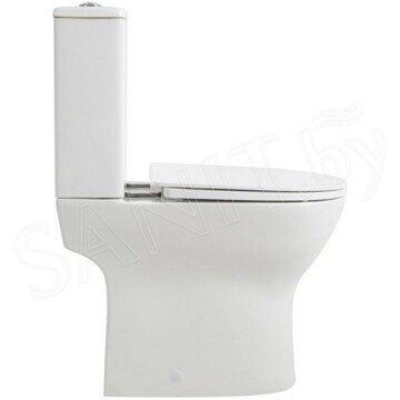 Напольный унитаз BelBagno Lounge BB045CPR безободковый