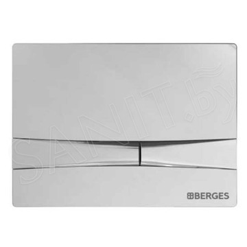 Инсталляция Berges Novum c кнопкой F3 хром глянцевый
