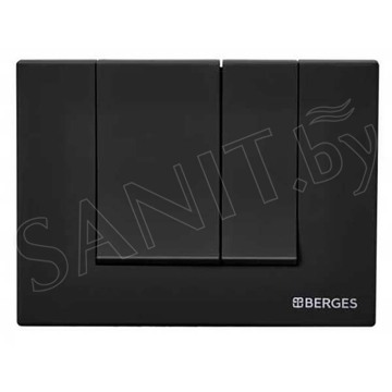 Комплект инсталляции Berges Novum 525 c кнопкой S5, подвесным унитазом Floe Rimless и сиденьем Floe Slim SO