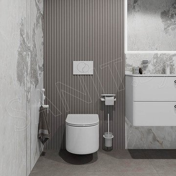 Кнопка для инсталляции Iddis Unifix 002 UNI02MWi77 / UNI02MBi77