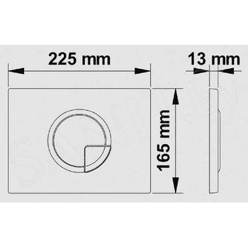 Комплект инсталляции Berges Novum 525 c кнопкой R5, подвесным унитазом Ego Black Rimless и сиденьем Toma Black Slim SO