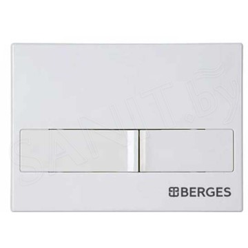Комплект инсталляции Berges Novum 525 c кнопкой L1 /  L4, подвесным унитазом Okus и сиденьем Toma Slim SO
