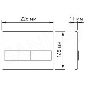 Кнопка для инсталляции Berges Novum L8 040018 / L9 040019