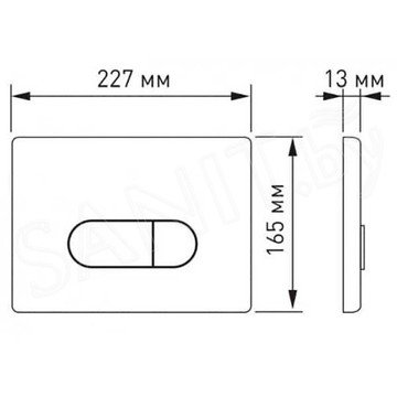 Кнопка для инсталляции Berges Novum D3 040033