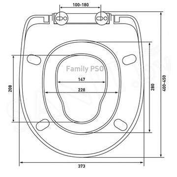 Крышка-сиденье Berges Family PSO 025903 с микролифтом