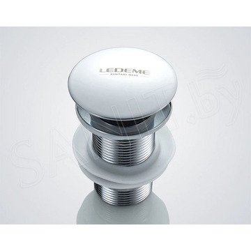 Сифон для умывальника McAlpine HC2 с металлическим донным клапаном без перелива и гофрой