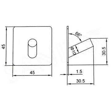 Крючок Ledeme L216B-4