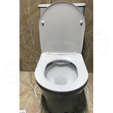 Напольный унитаз CeramaLux 1219A безободковый (с крышкой SoftClose)