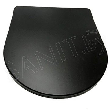 Подвесной унитаз CeramaLux B2330-1MB безободковый (с крышкой SoftClose)