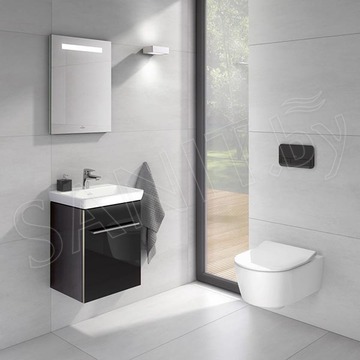 Подвесной унитаз Villeroy&Boch Avento 5656RS01 безободковый с сиденьем Soft Close