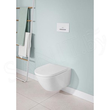 Подвесной унитаз Villeroy&Boch Subway 3.0 4670TS01 безободковый с сиденьем Soft Close