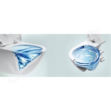 Подвесной унитаз Villeroy&Boch Subway 3.0 4670TS01 безободковый с сиденьем Soft Close