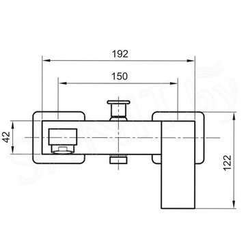 Смеситель для ванны Ahti Kotka KO405001