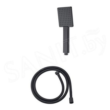 Душевая система скрытого монтажа Ahti Hamina Black HA405318